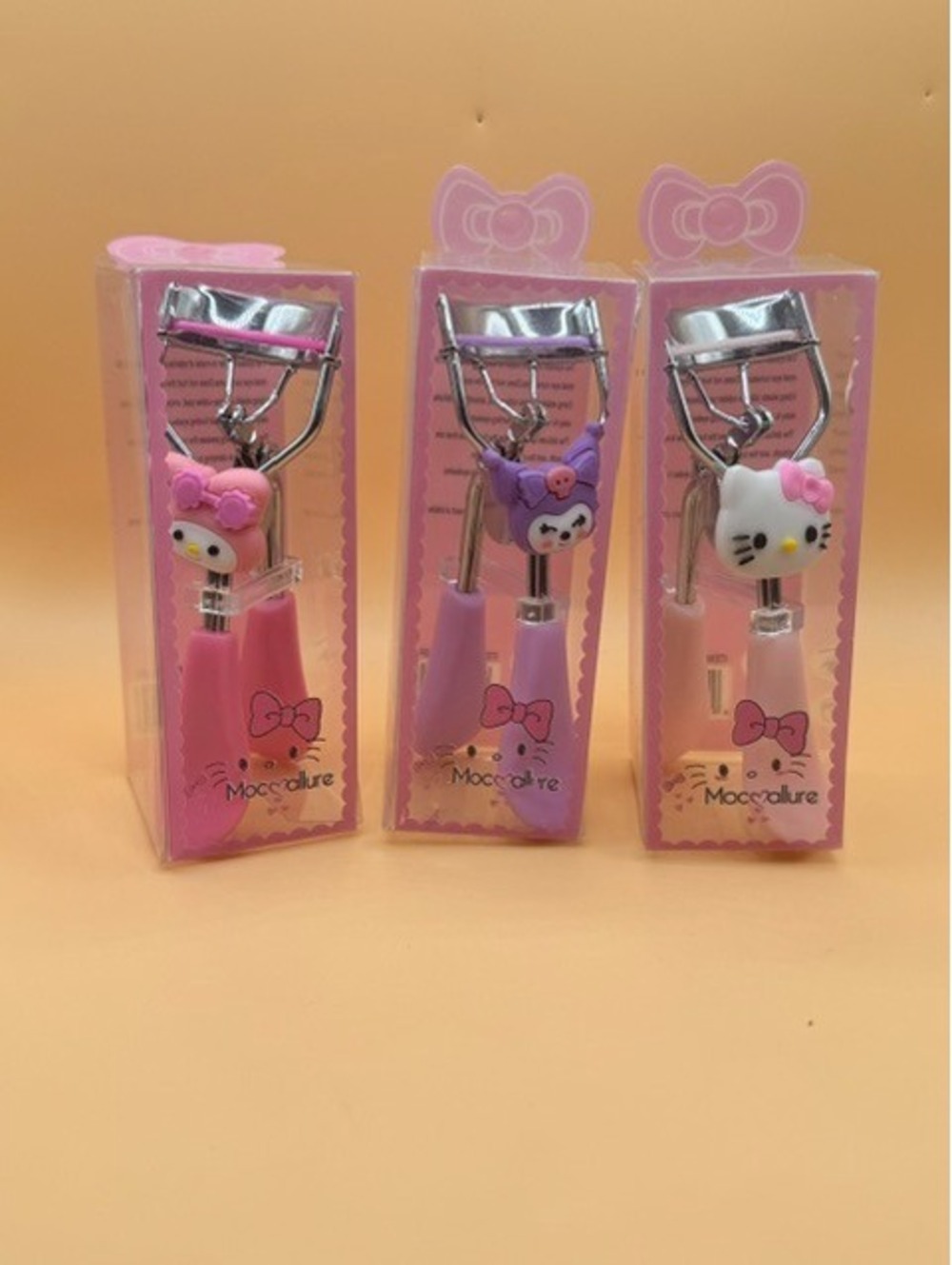 Brand New Sanrio Eyelash Curler Set of 3: Hello Kitty, My Melody & Kuromi